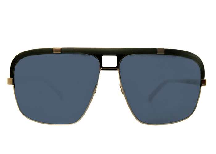 loewe 西班牙皇室品牌罗威军用质感太阳眼镜(黑色) slw404-0k59